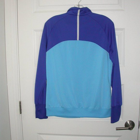 Royal Blue and Light Blue Gym Jacket - Picture 5 of 6